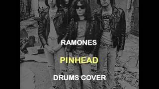 Ramones  Pinhead Drums Backing Track Cover [upl. by Luoar979]