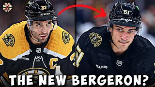 Matt Poitras the next Patrice Bergeron  Boston Bruins Overreactions  NHL News  Juddz Budz CLIPS [upl. by Sekoorb]