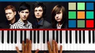 How To Play quotTonight Tonightquot Piano Tutorial  Sheet Music Hot Chelle Rae [upl. by Hagi]