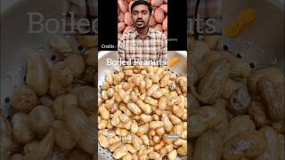 Boiled peanuts 🥜 a very healthy snack healthy shorts healthysnacks [upl. by Noakes383]