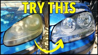 Restoring headlights  Like new [upl. by Hance]