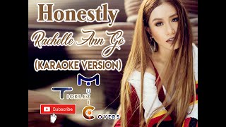 Rachelle Ann Go  Honestly KARAOKE [upl. by Arlynne]