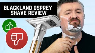 Wet Shave Review Osprey Adjustable Stainless Steel Safety Razor by Blackland Razors 👍👎 [upl. by Ppilihp221]