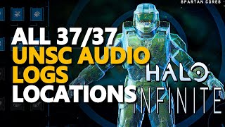 All UNSC Audio Logs Halo Infinite Canon Collector [upl. by Hale131]