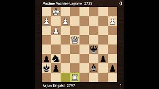 VachierLagrave vs Erigaisi  FINAL  WR Chess Masters Cup 2024  Round 43 [upl. by Assirac799]