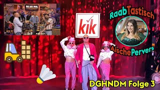 DGHNDM Folge 3 RAAB vsKIK  Battlerap  Piepmatz Frage  RaabTastisch Vol3 [upl. by Netsirk452]