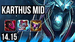 KARTHUS vs RYZE MID  916 Legendary Rank 11 Karthus  TR Challenger  1415 [upl. by Lada]