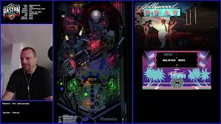 Hollywood Heat Gottlieb 1986 by Mecha Enron  Visual Pinball VPX Gameplay on Virtual PinCab [upl. by Ahsitam]