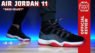 Air Jordan 11 Bred Velvet [upl. by Sucramel]