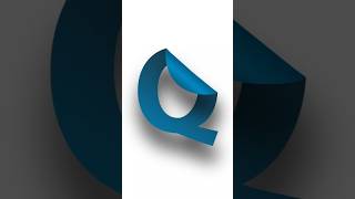 Q Logo in illustrator logo graphicdesign logodesigntips illustrator logobranding [upl. by Blatt418]