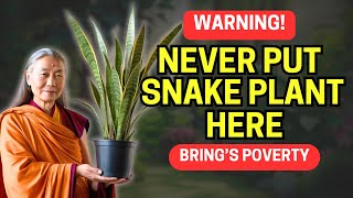 This Common Snake Plant Mistake Is BLOCKING Your Abundance ✨ Ancient Buddhist Secret REVEALED [upl. by Ahseeyt]