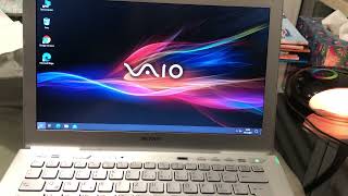 Sony Vaio SVS13 SVS1312H3ES Silver [upl. by Inotna]