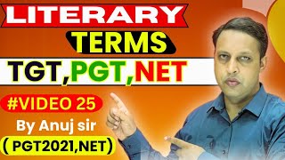 Literary Term TGT PGT NET LT Literature Ode Objective corelative Hamlet and his problem English [upl. by Sanders]