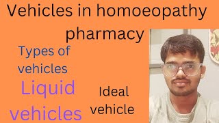 Vehicles  Liquid vehicles  Homoeopathic pharmacy  Alcohol  part2 [upl. by Narda]