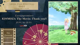 KINMOZA The Movie Thank You  Europapremiere beim AKIBA PASS FESTIVAL 2022 [upl. by Renferd979]