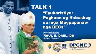 Talk of Bishop Raul at the Diocese of Dipolog on 3rd DPCNE [upl. by Burd667]