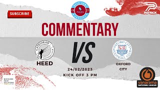 Heed Army Podcast Full Match Commentary Gateshead vs Oxford City [upl. by Gen]