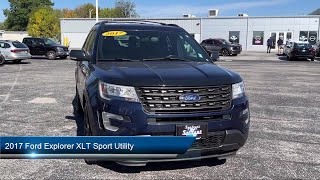 2017 Ford Explorer XLT Sport Utility Findlay Tiffin Bowling green Ottawa and Kenton [upl. by Vieva]