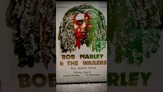 Vintage and rare Bob Marley and the Wailers concert gig poster [upl. by Franz]