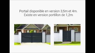 OOGarden  Montage du portail ajustable double battant en aluminium EASYSIZE [upl. by Emylee]