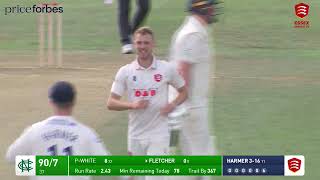 Hameed and Clarke thwart Essex momentum  Essex vs Notts day three highlights [upl. by Erdnuaed]