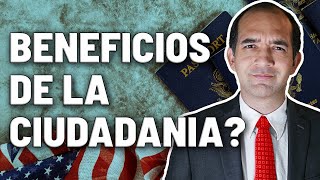 QUE BENEFICIOS TIENE UN CIUDADANO AMERICANO [upl. by Attenohs]