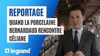 Quand la porcelaine Bernardaud rencontre lappareillage Céliane [upl. by Ecnadnak]