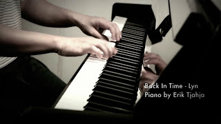 시간을 거슬러 Back in Time by 린 Lyn Piano cover sheet music link updated 10 dec 2021 [upl. by Arriek]