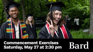 Bard College Commencement Ceremony 2023 [upl. by Aiveneg558]