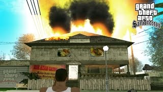 BUSET RUMAH UCOK DiBAKAR  Kisah GTA Indonesia [upl. by Yadahs]