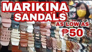 SUPPLIER NG MGA MARIKINA SANDALS AT MGA SLIPPER pasaycity [upl. by Einberger798]