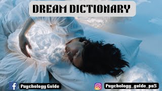 Dream dictionary [upl. by Pollyanna612]