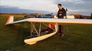 Phil Lardners Carbon Dragon Project  Bungee Launch System Test [upl. by Johnath]