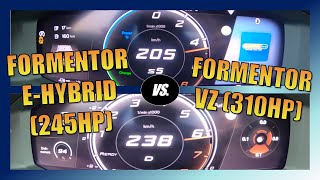 Cupra Formentor VZ VS Cupra Formentor EHybrid  0200kmh  CarPerformance Media [upl. by Anelis34]