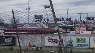 Ralph Mr 409 63 Impala American Hot Rod Reunion MoKan Dragway 3242024 [upl. by Eiramac597]