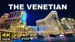 4K HDR The Venetian Las Vegas Walking Tour  February 2024 [upl. by Jeanette]