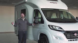 Wingamm Oasi 540 Virtual Tour ENG  Small RV Luxury compact camper Best Quality under 20 feet [upl. by Eema]