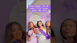 Enterrement vie de jeune fille Zeyna Ndour [upl. by Galer]