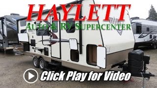 Sold HaylettRVcom  2017 Rockwood Mini Lite 2509S Murphy Bed Outside Kitchen Bunkhouse Ultralite [upl. by Agnese]