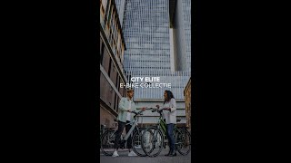 City Elite Collectie  Amslod ebike  De stadsfiets met krachtige middenmotor Ebike shorts [upl. by Blatt]