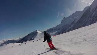 GoPro POV Relaxing Skiing  Ski trip part 16 [upl. by Nerrad693]