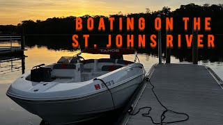 Exploring the St Johns River by Boat [upl. by Nee605]