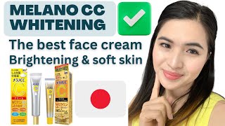 HOW TO USE MELANO CC WHITENING CREAM Made in Japan [upl. by Jason584]