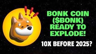 BONK COIN BONK READY TO EXPLODE 10X BEFORE 2025 [upl. by Stempien]