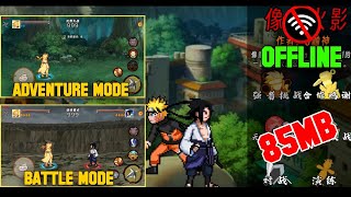 Game Naruto Mobile Fighter Fixel Beta Version  Game Naruto Android Offline Terbaru [upl. by Ddart321]