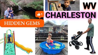 Charleston WV Grotto hike hidden gem airbnb tour coffee books and a childrens museum [upl. by Snowman]