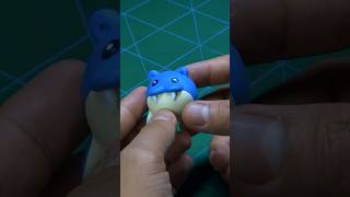 Painting Pokémon Spheal  Pokémon Clay Art pokemon sculpture clay clayart painting [upl. by Eira]