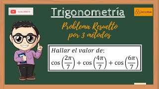 Problema Resuelto Trigonometría Suma de Cosenos cuyos ángulos están en Progresión Aritmética [upl. by Salba]