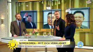 Myt och verklighet i Nordkorea quotOtroligt skickliga och slipade ledarequot  Nyhetsmorgon TV [upl. by Nelhsa]