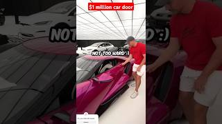 1 million dollars car door Mr beast [upl. by Drofxer941]